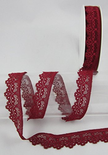 Pizzo, elastico, 29 mm, 9081, gomma, cucito, al
