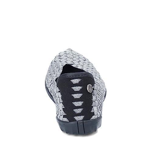 Image of Bernie Mev Catwalk Women's Stretch Woven Slip On Flat Shoes for Women