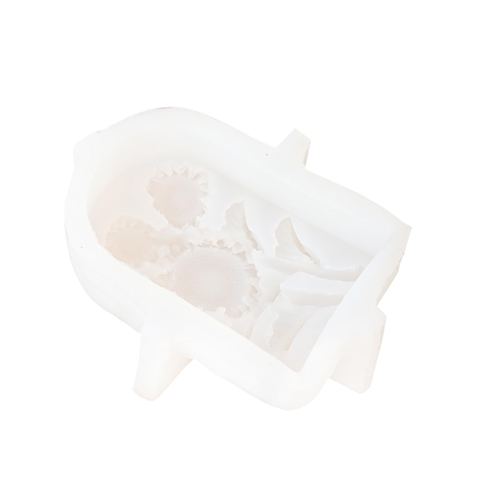 Nucelit 3D Flower Silicone Mold Rose Sculpture Resin Plaster Soap Making Chocolate Ice Cake Baking Tools Ornaments Silicone Mold