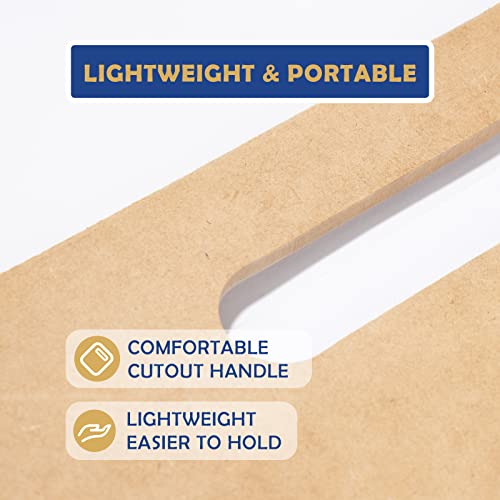 Falling in Art 13x17 Sketch Board, Drawing Tote Board for Artists with Sturdy Clip and Rubber Bands, Portable Art Clipboard for Classroom and Studio Drawing - Thumbnail 5