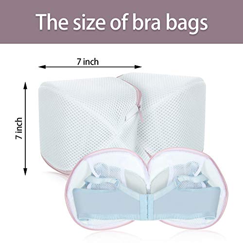 Shappy SHAPPY-323069 6 Pieces Bra Washing Bag For Laundry Mesh Wash Bag Laundry Bags Lingerie Bag Underwear Brassiere Washing Bags thumb #1