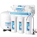 Geekpure 6-Stage Reverse Osmosis RO Drinking Water Filter System with Alkaline pH+ Filter-75GPD