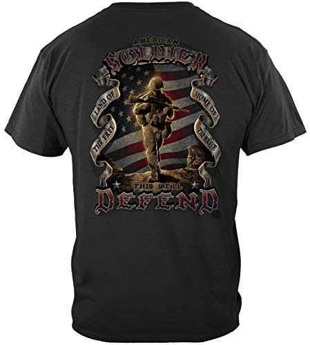 Us Army Short Sleeve Shirts, 100% Casual Men’s Shirts, Show Your Pride With Our Army American Soldier Unisex T-Shirts For Men Or Women (Medium) #TOP3