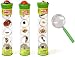 Bugs World Insect Marbles (Set of 15) with Magnifying Glass