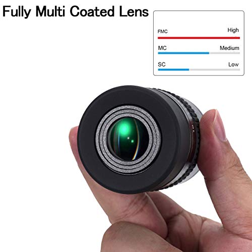Svbony SV170 Teleskop Okulare Zoom, 10-30mm 1.25 Zoll Zoomokular mit FMC Green Film, Teleskopzubehör für Amateurastronom Beobachten Größere Deep Sky Objekte Vollmond – Bild 6