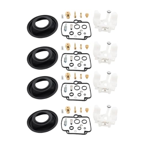 Kit réparation carburateur Suzuki GSX-R 750W 4 pièces avec membrane
