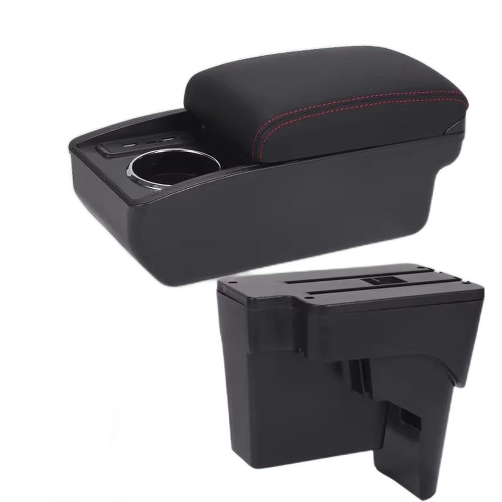 Fsozdbbpl B1 Black Red 6Usb For Kia K3 Bl7 2022-2026 Car Armrest Box Retrofit Parts Interior Storage Box Interior Parts