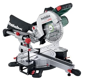 metabo Akku-Kappsäge KGS 18 LTX BL 216-18 V, 216 mm - Brushless Motor, Präzisionsschnitt, Zugfunktion, LED-Schattenlinie, Staubabsaugung, Aluminiumgehäuse - Inkl. Akkupack 4.0 Ah und Ladegerät