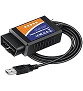 FORScan ELMconfig OBD2 Adaptör - MS-CAN/HS-CAN Şalterli USB Tarayıcı - Profesyonel OBDII D...