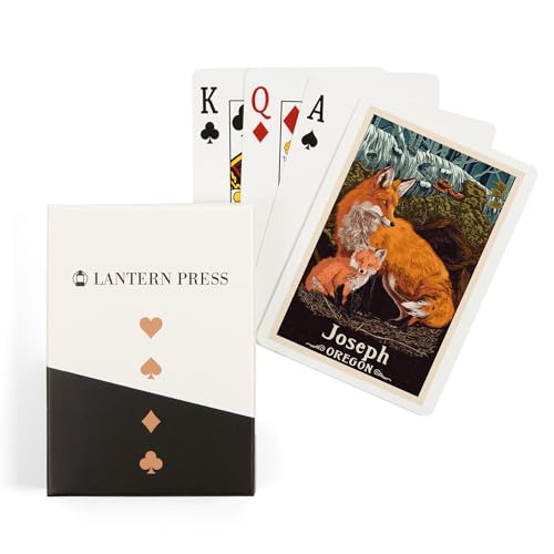 Naipes Poker Joseph Oregon Letterpress 52 Cartas