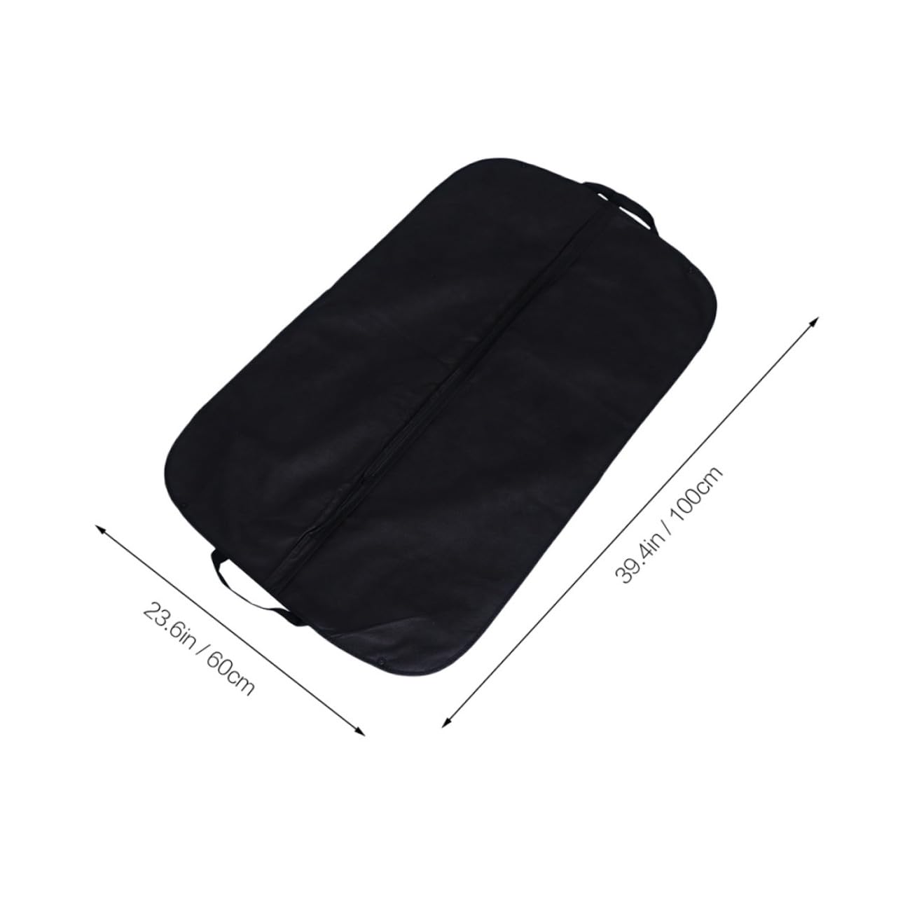 Bolsa de Ropa para Colgar Negra de 5 Piezas en Tela No Tejida