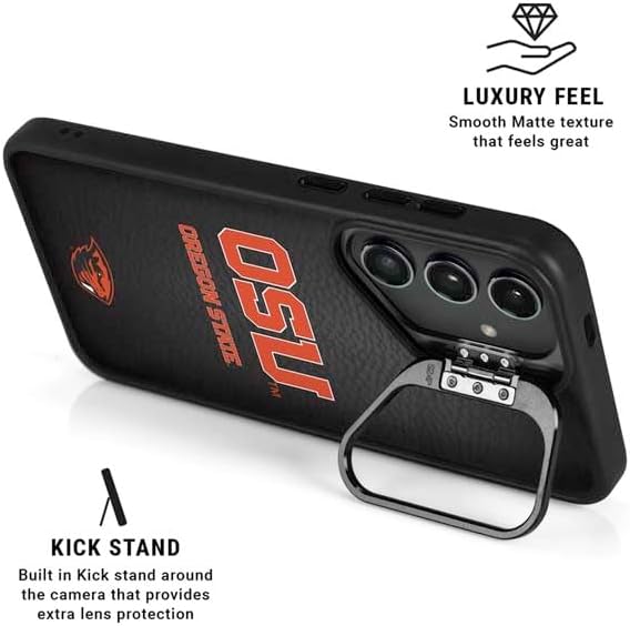 Skinit Kickstand Phone Case Compatible with Galaxy S25 Plus - Officially Licensed Oregon State University Logo Design