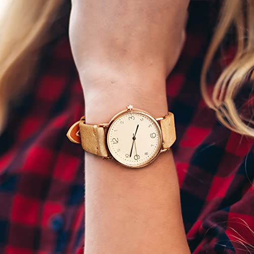 WOUKUP Quick Release Suede Leather Watch Bands Vintage Watchband for Men Watch Strap 18mm 19mm 20mm 21mm 22mm 24mm