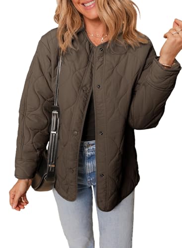 10 Best Quilted Jackets for Women to Stay Cozy and Chic 2 Dokotoo Women's Quilted Lightweight Puffer Jacket