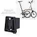 Bnineteenteam Front Carrier Block, Front Carrier Block Bag Bracket Enhanced Storage Capacity Front Carrier Block Adapter Accessory for Brompton Folding for Cyclists