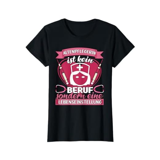 T-Shirt für Altenpflege-Kräfte