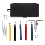 Nishiyuenyi Schärfeset mit 5 Porzellansteinen für Präzises Schleifen