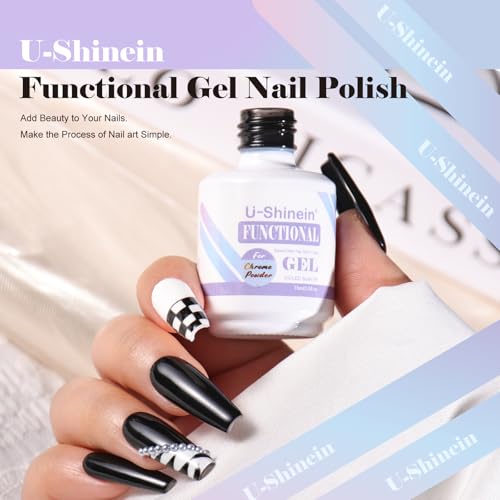 Esmalte de gel negro funcional miniatura 6