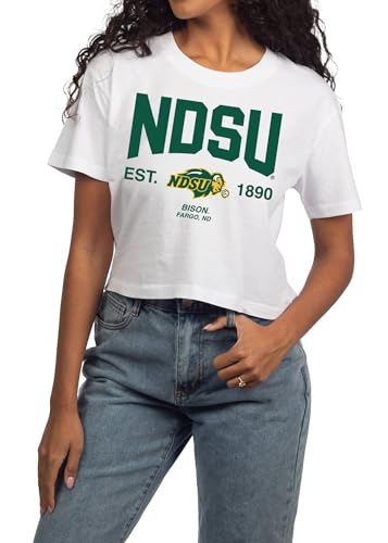 chicka-d Women's Standard Short 'N Sweet Tee, White, Medium