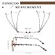 FONHCOO Blaulichtfilter Brille Damen TR90 Blaulichtbrille ohne Sehstärke, Superleichte Anti-Müdigkeit Computerbrille Gaming Schutzbrille (Schildkröte)
