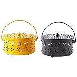 Photo Gallery pyugxab 2 x porta zanzariere in metallo stile nordico retrò con motivo floreale per zanzare da giardino (giallo e nero) Photo Gallery pyugxab 2 x porta zanzariere in metallo stile nordico retrò con motivo floreale per zanzare da giardino (giallo e nero)