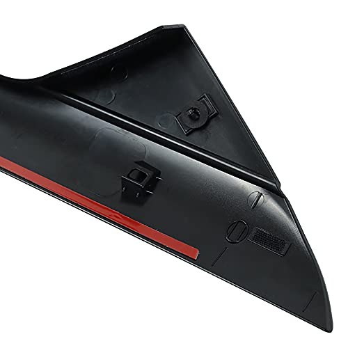 Ustar Black Outer Exterior Windshield Pillar Trim Molding Cover Fit For Ford Explorer 2011-2019 Bb5Z7803136Aa Bb5Z-7803136-Ab (Outer Left And Right Pack) #TOP6