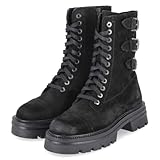 Semelle rembourrée Bullboxer 6RF0060202 2100 Bottes en cuir pour femme Noir Pointure 37, Noir , 39 EU