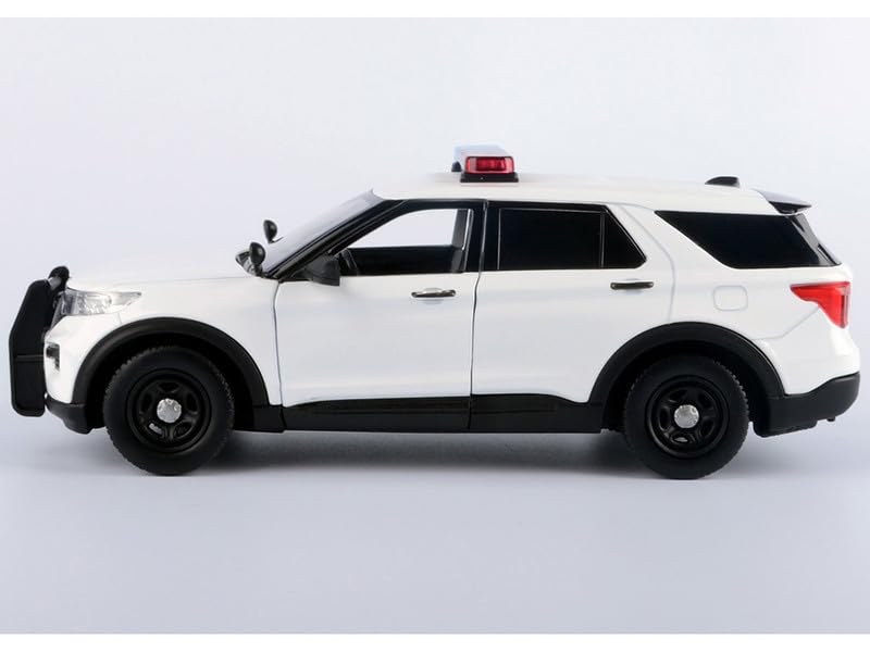 Motormax 1:24 Scale 2022 Explorer Police Interceptor Utility miniatura 2