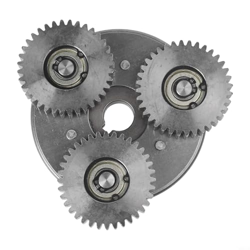 36T 47.5mm Planetary Gear Set with 88mm Right Turn Clutch for Bafang 500W-750W, Electric Bike Motor, High-Performance-Steel-Construction, with 608 Bearings(All Steel Gear)(All Steel Gear)