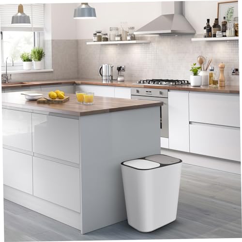 Bote de basura doble compartimento 15L Garneck miniatura 4
