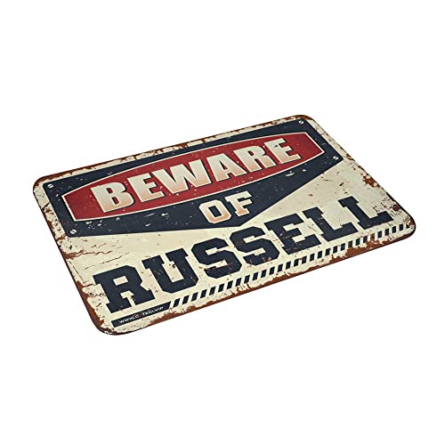 Tapis d'automne Attention à Russell pour une maison chaleureuse tapis de porte 65x90 cm - 3