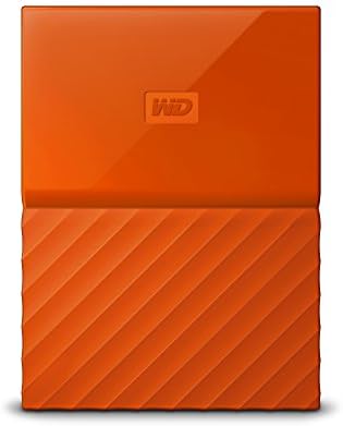 WD 2TB Orange USB 3.0 My Passport Portable External Hard Drive (WDBYFT0020BOR-WESN)