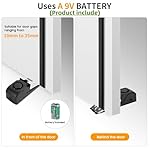 Upgraded Door Stopper Alarm - 120dB Loud Anti-Theft Security Alarm for Home, Travel & Apartments (Battery Included, 1 Pack) - Image 4