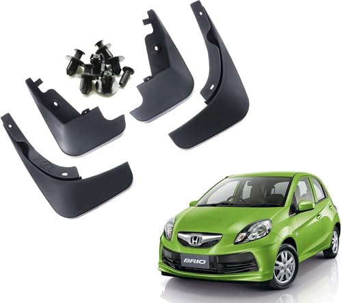 Image of WolkomHome Mud Flap Compatible with Brio - Durable Splash Guards for Car Exterior Protection