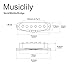 Musiclily Pro ST-FAT60S Staggered Alnico 2 Single Coil Neck Middle Bridge Pickups Set for Strat Style Electric Guitar, White