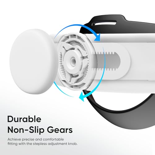 Image of Sonicgrace S3 Pro Battery Head Strap for Meta Quest 3 and Quest 3S, 20W Fast Charging with Magnetic Battery Pack, Comfort VR Headset Strap Replacement Accessories
