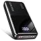 Power Bank 20000mAh 22.5W Klein Schnellladefunktion Powerbank 1 USB-C 2 USB-A Mini Externe Handyakkus LCD Display Akkupack für iPhone 17 16 15 14 13 Smartphones Travel Camping Outdoor etc