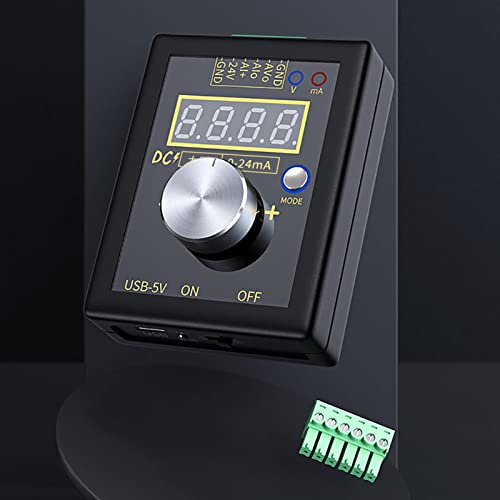 Gerador de sinal de tensão atual 0-10V 0-22mA Tensão de corrente ajustável Simulador analógico 3 Mét