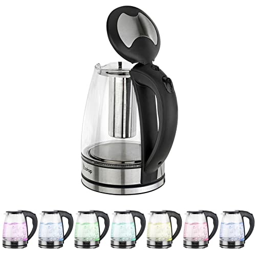 Tetera eléctrica y hervidor de agua 1.8L multicolor miniatura 2