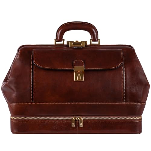 Time Resistance Leather Doctor Bag