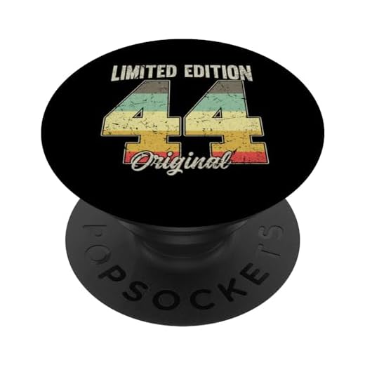 1944 Vintage Cumpleaños Retro Edición Limitada Hombres Mujer PopSockets PopGrip Intercambiable