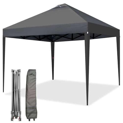 12X12 Pop Up Canopy Tent, Heavy Duty One Push Setup