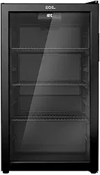 Refrigerador Expositor Vertical Eos Eco Gelo 124l Eev120p Preto 110v