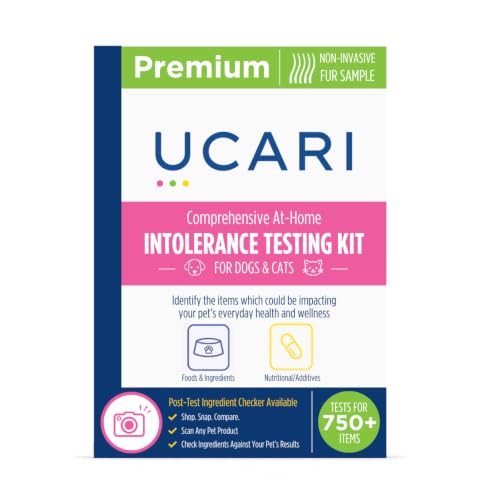 UCARI Pet Intolerances Insight Kit | Fur Analysis for Dogs & Cats