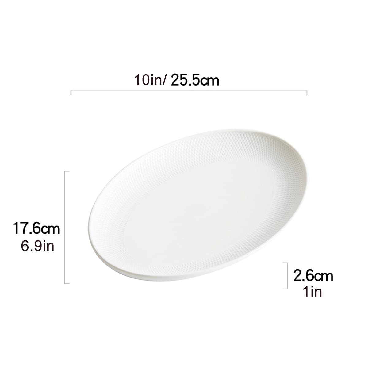 Platos de cena, vajilla de cerámica, juego de vajilla, plato de cena, plato de fruta creativo, plato de pescado al vapor casero, plato de cena casero de cerámica, plato de pescado grande oval