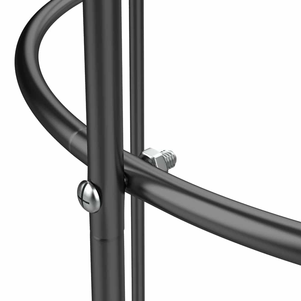 Gardebruk® 2X Rosensäule 200x40cm Metall Stabil Wetterfest Garten Rankgitter Rankhilfe Ranksäule Metallsäule Gartensäule