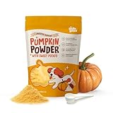 The Daily Good Pumpkin Powder for Dogs – High Fiber Digestive Support with Pumpkin & Sweet Potato – Relieves Diarrhea, Constipation, Upset Stomach – Food Topper or Mix with Water – 8 oz