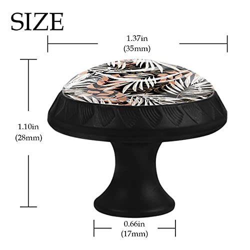 Boutons de tiroir ronds 35mm sans couture pour meuble et commode