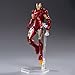 LEBOO ZD 7 Inch Iron Hero Man MK7, 1/10 Scale Action Figure, Movice Style, Exquisite Painting with Full-Accessories