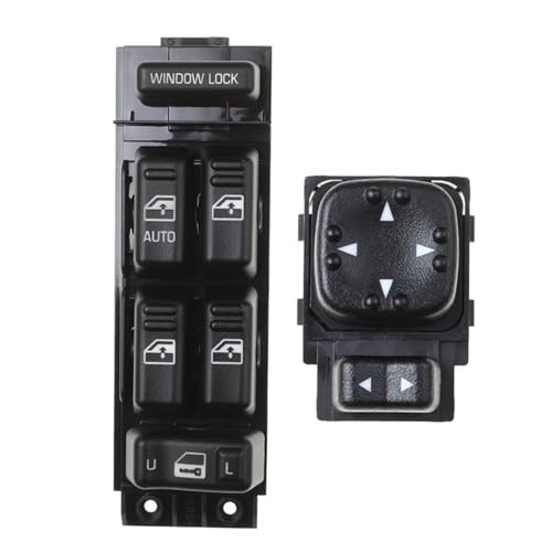 Interrupteur lève-vitre pour GMC Sierra 1500 2500 3500 ans 2000-2002 côté conducteur gauche 15720127